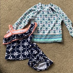 18 month baby girl bathing suit